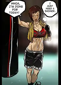 Mila in the Shower Dead or Alive by Ganassa (Chapter 01)