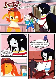 Practice With The Band Adventure Time by Inker Comics (Chapter 01)