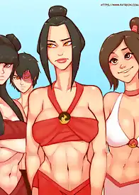Beach Day Avatar: The Last Airbender by MrPotatoParty (Chapter 01)