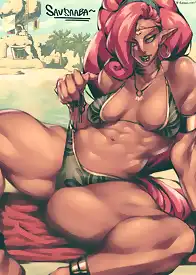Urbosa Bikini Set The Legend of Zelda by Noodlenood (Chapter 01)