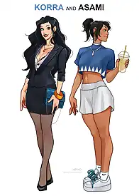 Korra and Asami: Office Story The Legend of Korra by Olena Minko (Chapter 01)
