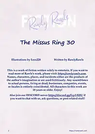 The Missus Ring by Lexx228 , RawlyRawls (Chapter 030)