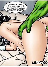 Wonder Woman versus the Incredibly Horny Hulk! - M by Leandro Comics (Chapter 01)