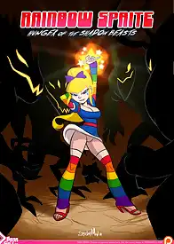 Rainbow Sprite: Hunger of the Shadow Beasts Rainbo by StickyMon (Chapter 01)