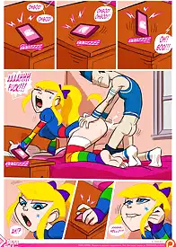 Rainbow Sprite: Hunger of the Shadow Beasts Rainbo by StickyMon (Chapter 01)