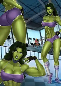 She-Hulk Workout Savage She-Hulk by SunSetRiders7 , GunSmoke (Chapter 01)