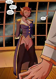 Captain Amelia's Mate Treasure Planet by Swain Art (Chapter 01)