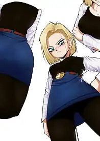 Android 18 Mini Comic Dragon Ball Z by TSFSingularity (Chapter 01)