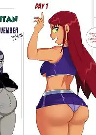 No Nut November Teen Titans by VN Simp (Chapter 01)