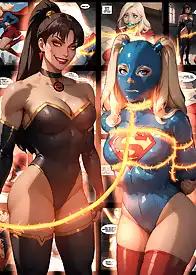 Supergirl: Imprisoned by the Lasso of Submission by Electrickink (Chapter 001)