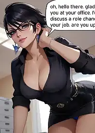 Bayonetta Interviews You For A Job by Slaughterbug (Chapter 001)