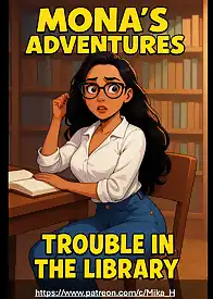 Monas Adventures - Trouble in the Library by mikahcomics (Chapter 001)